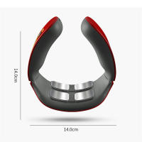 Masajeador Eléctrico para Cuello y Hombros con 6 Modos 9 Niveles Ajustable Calor Alivio del Dolor Relajante para Columna Cervical - details 2
