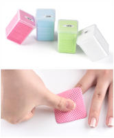 Almohadillas de Limpieza de Uñas KADS 4 Colores Sólido y Duradero Pad de Algodón para Esmalte de Uñas Buen Absorción de Agua - details 5