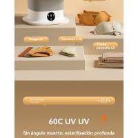 Lavadora plegable 10L portátil de lavado y centrifugado todo en uno pequeña lavadora de ropa interior para niños dormitorio de estudiantes - details 13