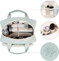 Neceser de tamaño completo, Bolsa de maquillaje Grande, organizador, Bolsa de Cosméticos de viaje - details 1