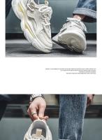 Nueva Malla, Zapatillas Deportivas Casuales Transpirables, Zapatillas De Papá De Suela Gruesa Que Realzan - details 7