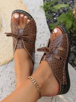 Sandalias para mujer, nuevo verano con cordones, bolsa lateral, pies, zapatillas geniales para mujer - details 19