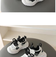 Sandalias Baotou para niños nueva malla de verano transpirable niños hueco Semi-sandalias antideslizante suela suave Baotou para mujer - details 8