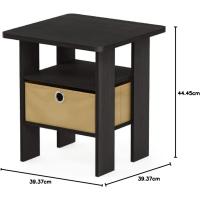 Mesa De Centro, Madera compuesta, Nuez /Marrón Oscuro, Talla única - details 94