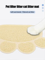 Alfombrilla Antideslizante Para Mascotas Gato Y Perro Forma De Uña De Gato Impermeable Para Comida Y Bebida Interior - details 4