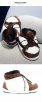 Talla única para mujeres y hombres, interiores de algodón, zapatillas de deporte para el hogar. - details 5