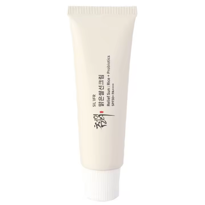 Crema Solar Orgánica SPF50+PA++ Solución de Cuidado de Piel Coreano con Probióticos de Arroz - 1