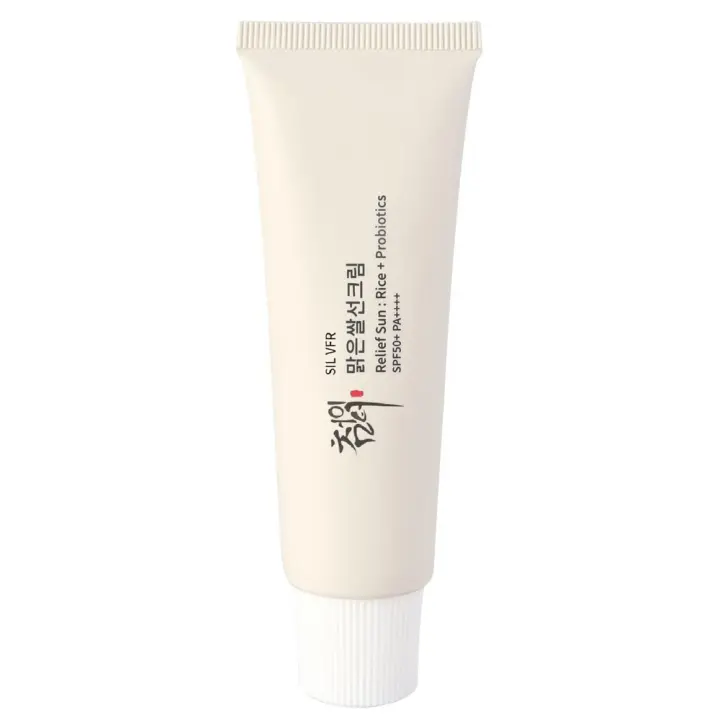 Crema Solar Orgánica SPF50+PA++ Solución de Cuidado de Piel Coreano con Probióticos de Arroz - 1