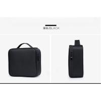 Nueva Bolsa De Maquillaje Para Mujer Viaje Impermeable De Tela Oxford Organizador De Cosméticos Con Cerradura De Cremallera Estilo Casual - details 3