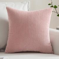 Juego de 2 Fundas suaves granuladas para Cojines Protectores, decoración sólida cuadrada, Almohada de Lanzamiento Poliéster - details 14
