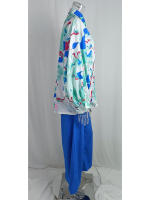 Junxi Wan Conjunto Casual de 2 Piezas Floral Camisa de Manga Larga y Pantalones de Pierna Ancha - details 15