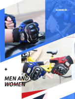 Guantes de Motocicleta MJMOTO Transpirables Antideslizantes Protección de Casco Duro Ligero Resistente al Desgaste Adecuados para Conducción en Ciudad, Off-road, Skateboarding Tallas M-XL - details 12