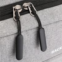 Mochila impermeable multifuncional para hombre, bolsa para ordenador portátil de negocios, con carga USB, de nailon, informal, 2 unidades - details 12