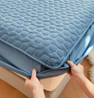 Protector de Colchón de Algodón Tapizado Antibacteriano Impermeable Cubierta Protectora de Tamaño Ajustado para Todas las Estaciones - details 12