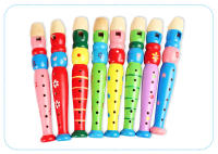 De flauta de madera instrumento de música trompeta Buglet Hooter niños juguete educativo de aprendizaje para los niños juguetes musicales - details 9