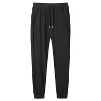 Pantalones Casuales para Hombres CHAIFENKO Secado Rápido, Elasticidad, Seda de Hielo, Largo al Tobillo, Tela de Nylon, Ajuste Regular - details 3
