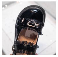 Zapatos de cuero para niña, calzado de princesa de encaje con suela suave, moda Lolita para fiesta, temperamento elegante, primavera y otoño, 2024 - details 2