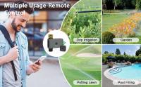 Timador Automático de Riego WiFi Insoma Horario de Agua Giratorio de Latón para Jardín - details 6