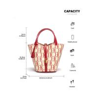 CHHC Diseño de Letras de Moda Clásica de las Mujeres nuevo Bolso de Mano de gran Capacidad Casual Versátil Bolso de Mujer - details 3