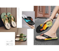 Verano nuevas zapatillas moda masculina casual playa chanclas para hombre. - details 2