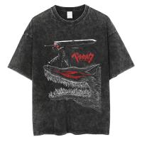 Camiseta De Algodón Casual Para Hombre Estilo Harajuku Con Impresión De Anime Japonés Y Streetwear Hip Hop Manga Corta Tops De Verano - details 10