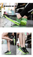 Zapatillas deportivas informales de malla transpirable para correr para parejas de gran tamaño, con suela de aire acolchada, para hombres y mujeres - details 12