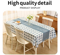 Mantel de Mesa de PVC Impermeable y Resistente al Aceite Cubierta de Mesa de Cocina a Prueba de Polvo Estilo Rectangular 137CMX90CM/137CM*180CM - details 2