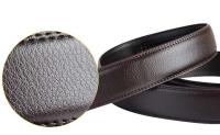 Cinturón Automático de Hebilla Tamaño Grande Cuero PU Sin Hebilla Moda para Hombres y Mujeres - details 5