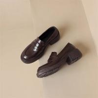Mocasines de Plataforma de Estilo Británico Zapatos Perezosos para Mujer de Un Pedal - details 21