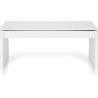 Mesa de Centro Elevable Mueble de Sala Blanco Brillante Medidas 102 cm (Ancho) x 43/52 cm (Alto) x 50 cm (Fondo) - details 4