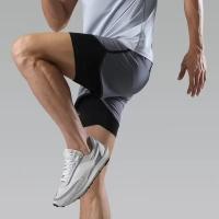 Pantalones cortos deportivos de baloncesto para hombre, pantalones cortos informales con forro interior para correr y Fitness, pantalones cortos de entrenamiento de tres cuartos, ropa de verano - details 13