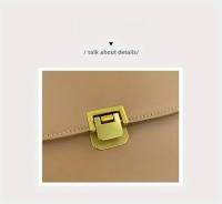 5 colores disponibles: bolso elegante para mujer, nuevo bolso de hombro tipo bandolera minimalista de moda con encanto retro - details 0