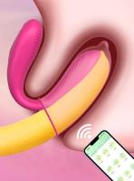 Juguetes sexuales, control automático del teléfono móvil, interno y externo, doble vibración, huevo de salto, salir con juguetes de huevo de salto sexual accesible al cuerpo de múltiples frecuencias - details 2