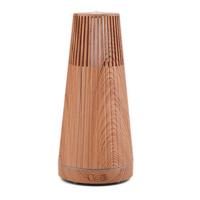 Humidificador de aire eléctrico, difusor de aceites esenciales con Control remoto, minigenerador de niebla de grano de madera y luz LED A - details 0