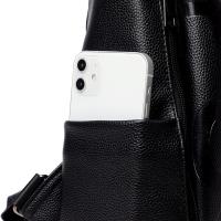 Mochila antirrobo con letras para mujer, bolso de hombro femenino de cuero PU de alta calidad, bolso escolar impermeable para niña - details 16
