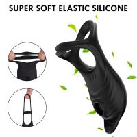 Leten Doble Vibrador Estimulación de Clítoris y Punto G para Parejas Juguete Sexual para Adultos - details 3