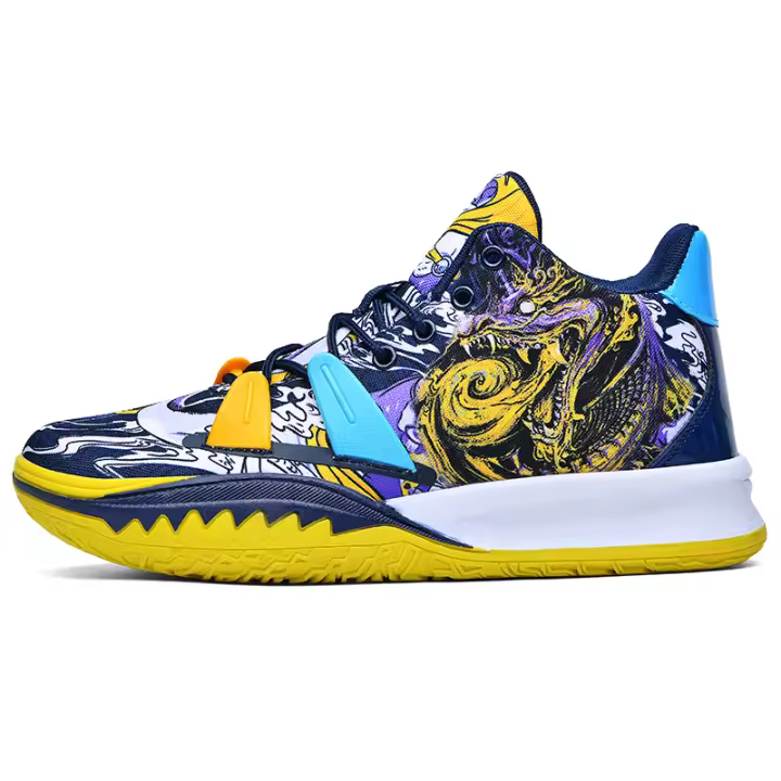 Zapatos de baloncesto para hombre y mujer, zapatillas de deporte Unisex transpirables antideslizantes a la moda para actividades al aire libre - 1