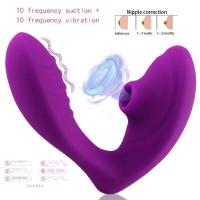 Embalaje privado Vibrador de succión de vagina sexy 10 velocidades Vibración Succión oral Estimulación del clítoris Masturbación femenina Juguetes sexuales eróticos para adultos - details 13