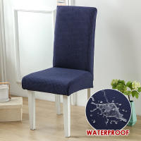 Cubierta de Silla Impermeable Coolazy para Sala de Comedor con Material de Spandex y Poliéster Removible y Elástica Estilo Jacquard con Cierre de Cordón - details 10