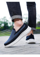 Nuevos zapatos deportivos de gran tamaño para hombre con malla transpirable y cómoda, zapatos deportivos de suela blanda, zapatos casuales de un pie - details 22