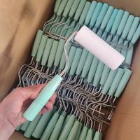 Juego de 1 cepillo de rodillo de esponja de plástico con 10 cepillos de esponja diferentes, ideal para pintura, arte de pared y decoración, perfecto para principiantes y profesionales, herramientas de pintura artística |   cepillos de esponja |   Rodillo - details 1