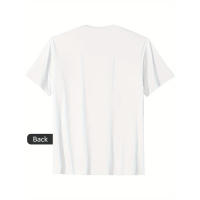 100% Algodón, Manga Corta, Cuello Redondo, Diseño de Gato Negro con Naranja y Estrellas Girando, Ajuste Casual y Cómodo, Ropa para Todos los Estaciones |     Moda inspirada en el arte. |     Lavable a máquina, camiseta para gatos. - details 3