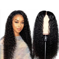 Pelucas de Cabello Humano Africano Estilo Frontal de Encaje Ondulado Transpirable para Uso en Escenario y Película - details 1