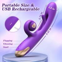 Vibrador de Pestañado de Conejo Estimulador de Clítoris para Mujeres Masajeador de Punto G - details 10