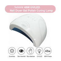 Lámpara de Secado de Uñas de UV LED Profesional Herramienta de Manicura de Salón de Alta Calidad para 24/48/80W - details 1