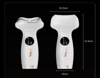 Nuevo Instrumento de Belleza Masajeador de Cuello EMS Micro Corriente Vibración Compressa Caliente y Fría 7 Colores de Luz Promoción Doméstica - details 14