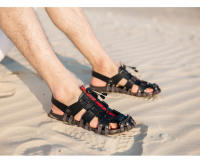 Sandalias suaves de verano para hombre, zapatillas informales de cuero para exteriores, antideslizantes, ligeras y cómodas, zapatos deportivos de playa - details 16