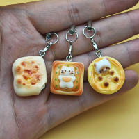 Llaveros de Pan de Gato Estilo Japonés Set de 3 Encanto de Teléfono Kawaii para Bolsos - details 5