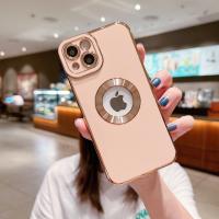 Funda de teléfono de protección de lente de cámara Premium para iPhone 15, 14, 13, 12, 11 Pro Max Plus, cubierta a prueba de golpes hueca de Tpu galvanoplastia - details 5