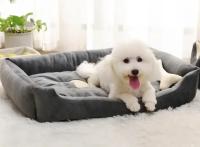 Cama cálida y acogedora para perro y gato, caseta para cachorro, nido de lana suave, esterilla para casa, Otoño e Invierno - details 10